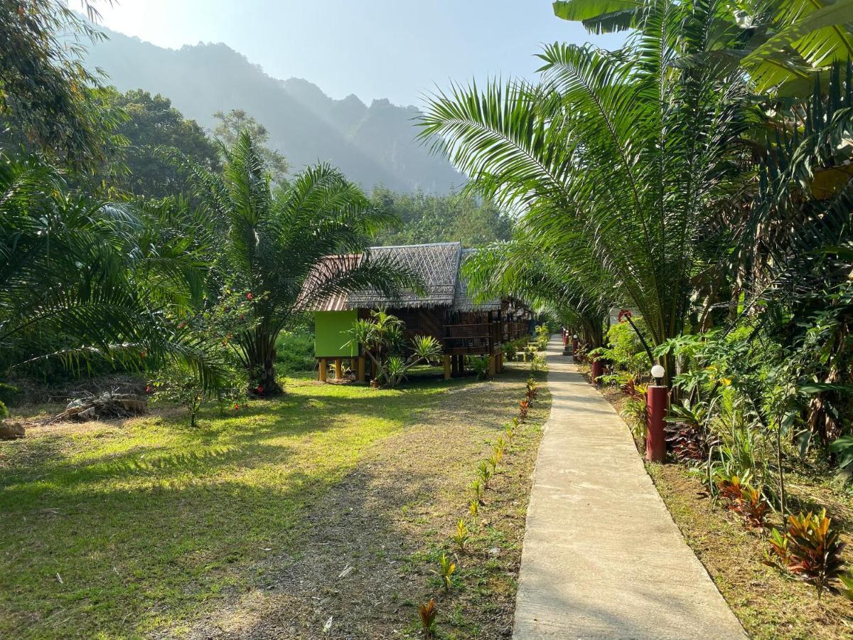Khaosok Bamboo Huts Resort Khao Sok National Park المظهر الخارجي الصورة